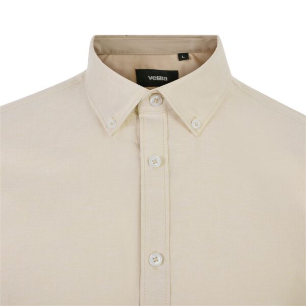 Camisa oxford stretch manga corta hombre 405024S Velilla - Imagen 3