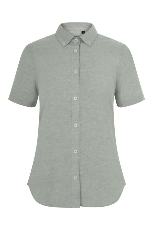 Camisa oxford stretch manga corta mujer 405025S Velilla - Imagen 8