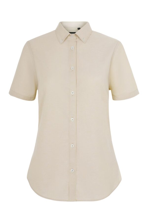 Camisa oxford stretch manga corta mujer 405025S Velilla
