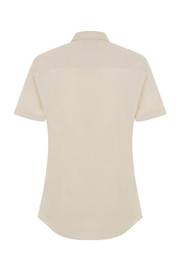 Camisa oxford stretch manga corta mujer 405025S Velilla - Imagen 2
