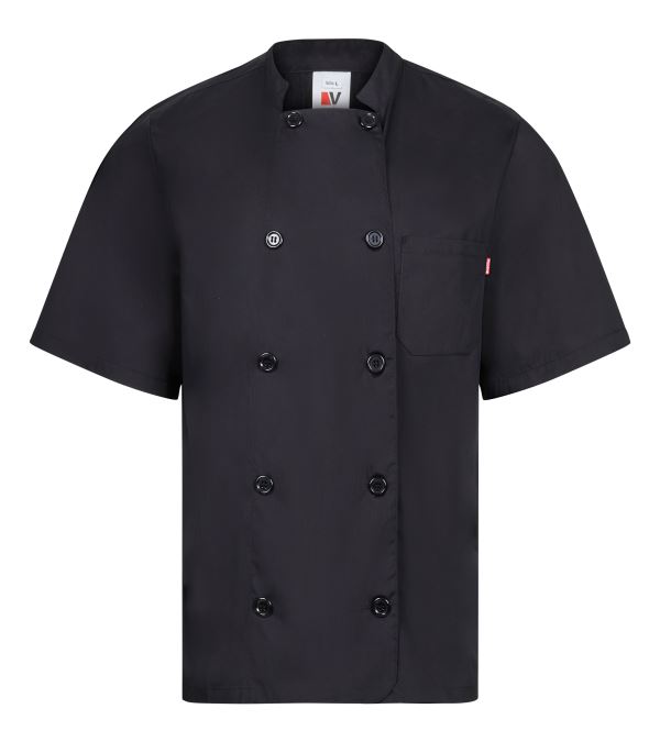 Chaqueta de cocina manga corta doble botonadura 405201 Velilla