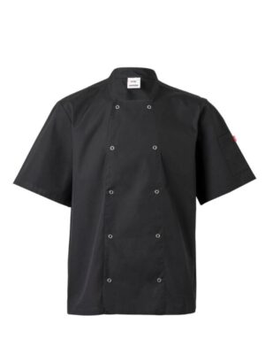 Chaqueta de cocina de manga corta cierre botones automaticos 405205 Velilla