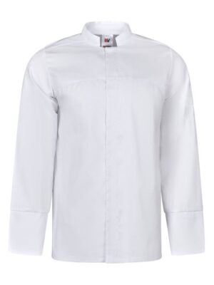 Chaqueta de cocina de manga larga en tejido elástico 405208S Velilla