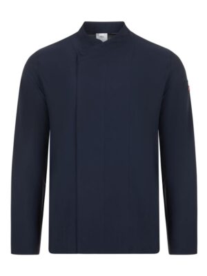 Chaqueta de cocina de manga larga con espalda en tejido COOLMAX 405210 Velilla