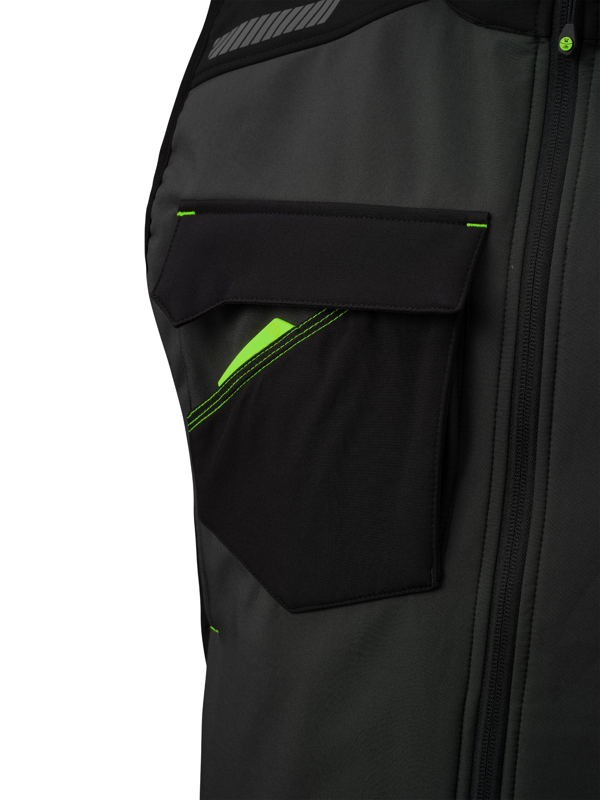 Chaleco NICE STRETCH SOFTSHELL bicolor 42222 MARCA - Imagen 7