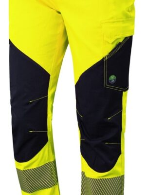 Pantalรณn alta visibilidad con bandas segmentadas NICE STRETCH 436324YFA MARCA