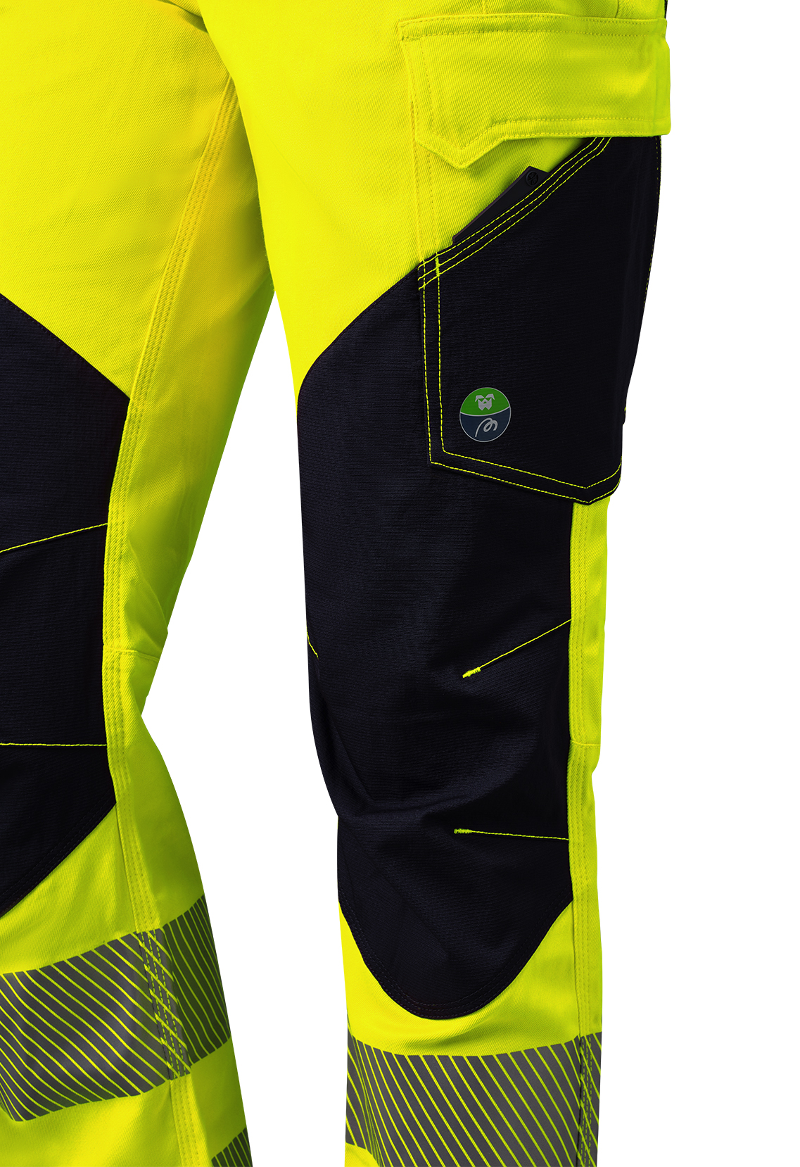 Pantalón alta visibilidad con bandas segmentadas NICE STRETCH 436324YFA MARCA - Imagen 3