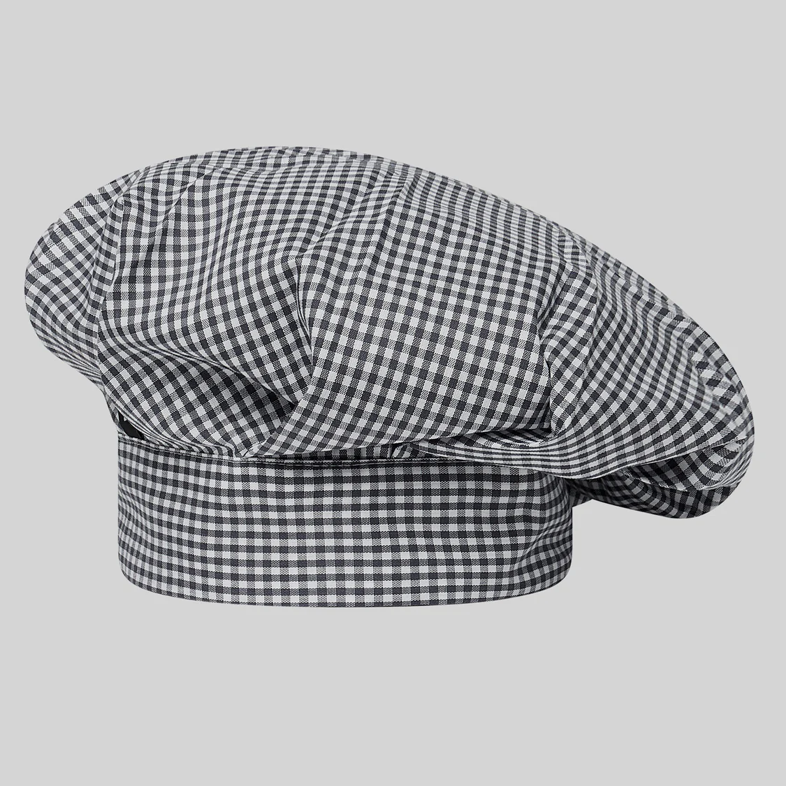 Gorro gran chef bambula cuadros ajustable 449300 Garys - Imagen 3
