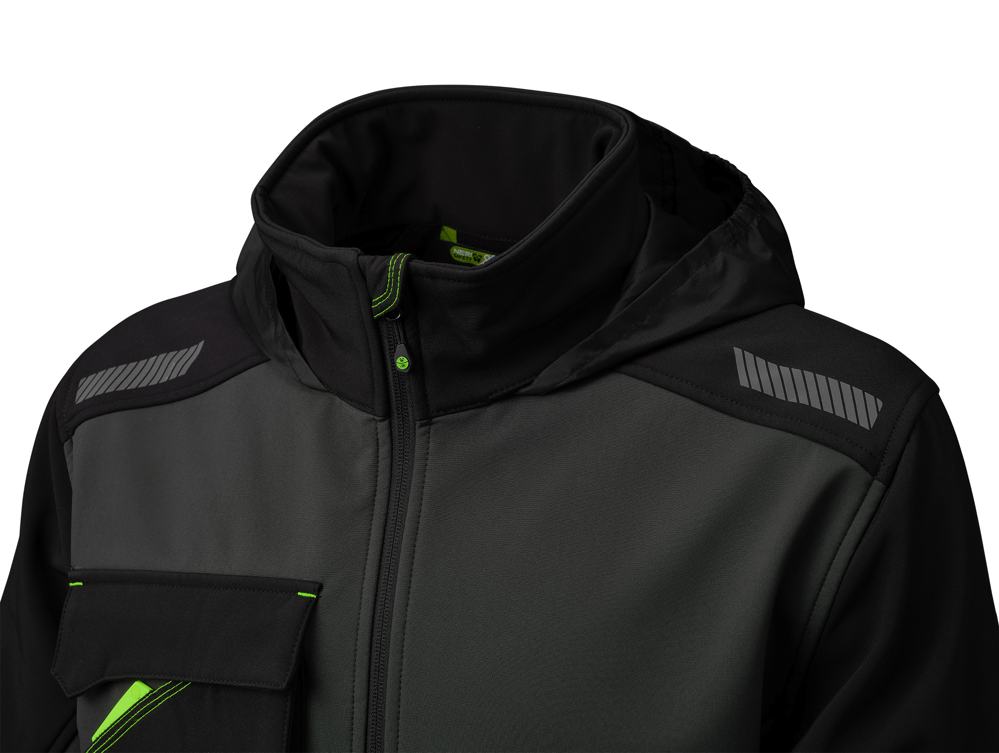 Chaqueta softshell NICE STRETCH bicolor 45514 MARCA - Imagen 8