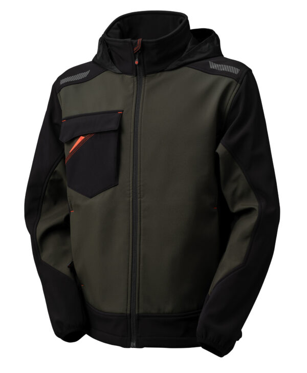 Chaqueta softshell NICE STRETCH bicolor 45514 MARCA