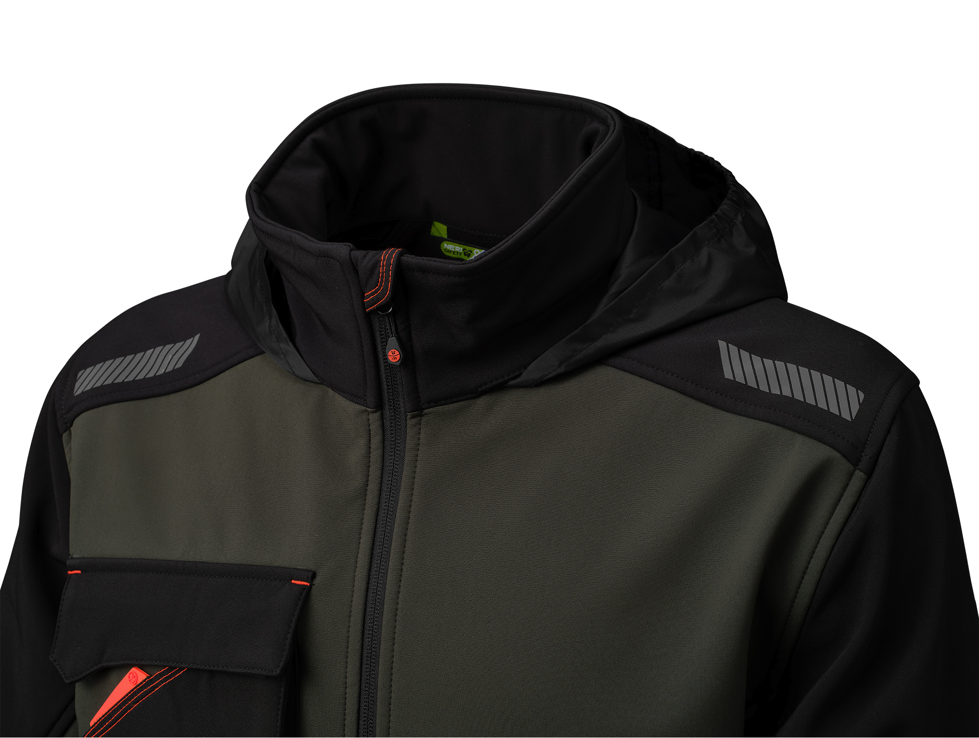 Chaqueta softshell NICE STRETCH bicolor 45514 MARCA - Imagen 4