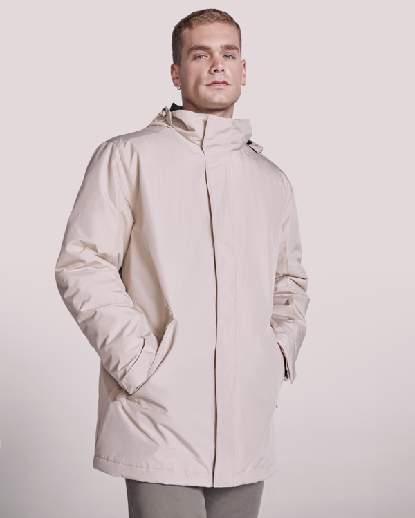 Parka impermeable acolchada con capucha extraíble AMERICA 5073 Valento