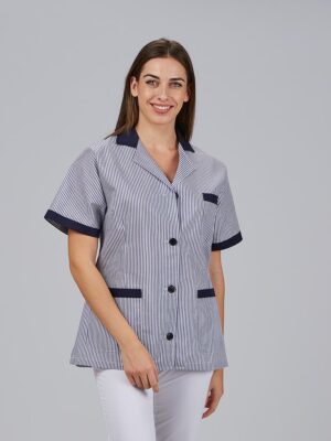 Bata manga corta estampado vichy 522000 Garys