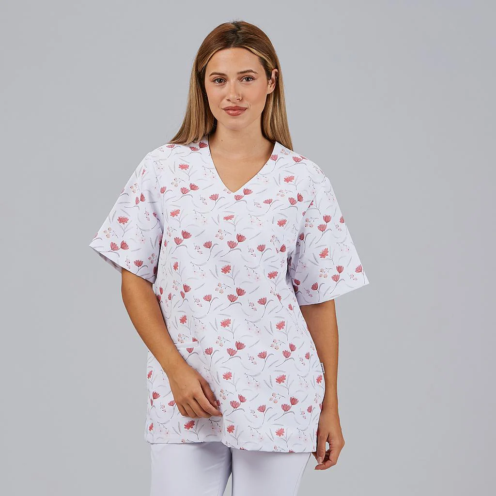 Blusa unisex manga corta estampada MIKA 600071 Garys - Imagen 6