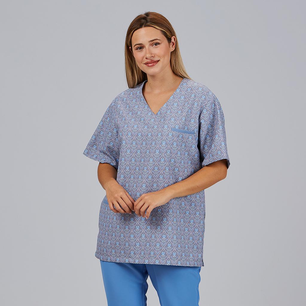 Blusa unisex manga corta estampada MIKA 600071 Garys - Imagen 8