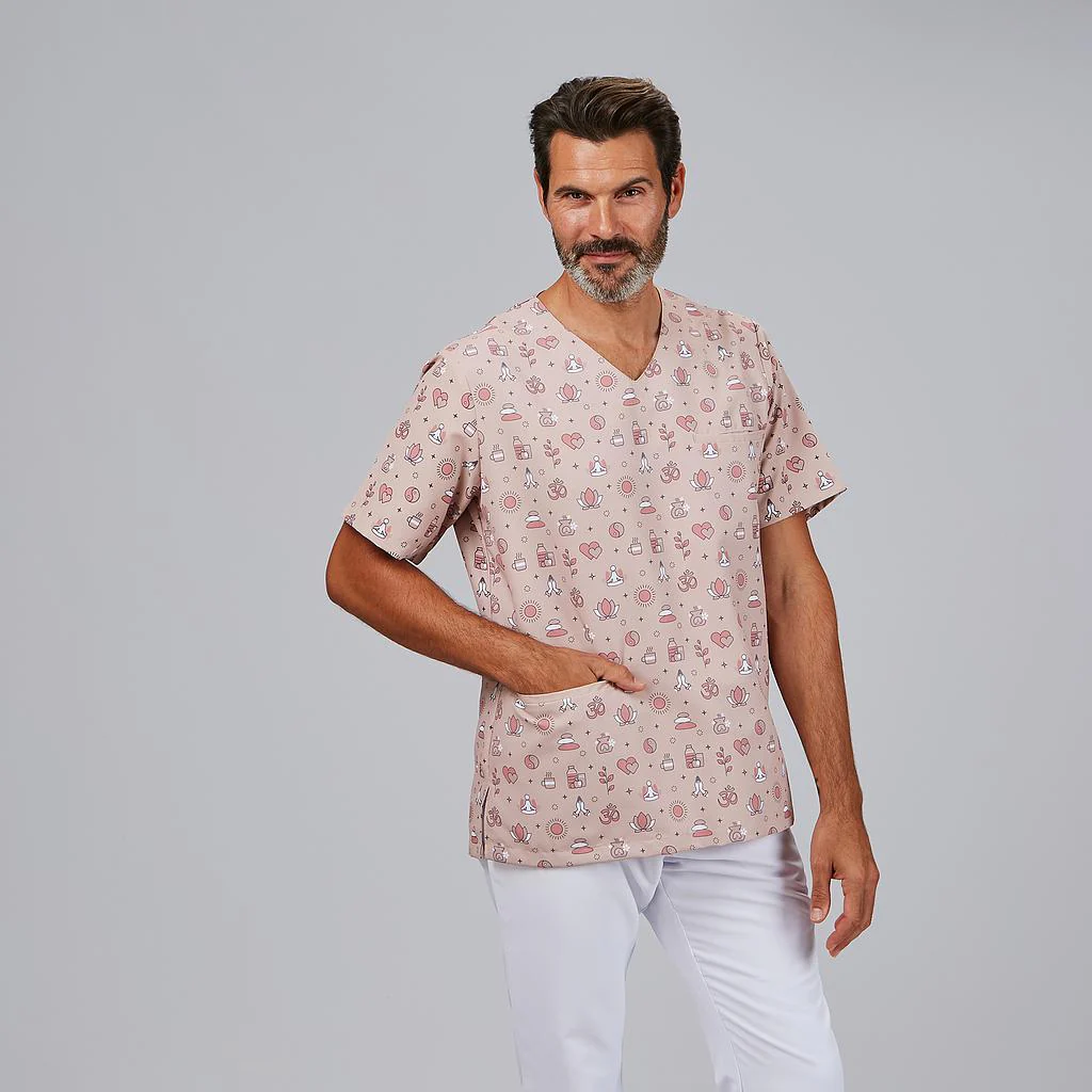 Blusa unisex manga corta estampada MIKA 600071 Garys - Imagen 13