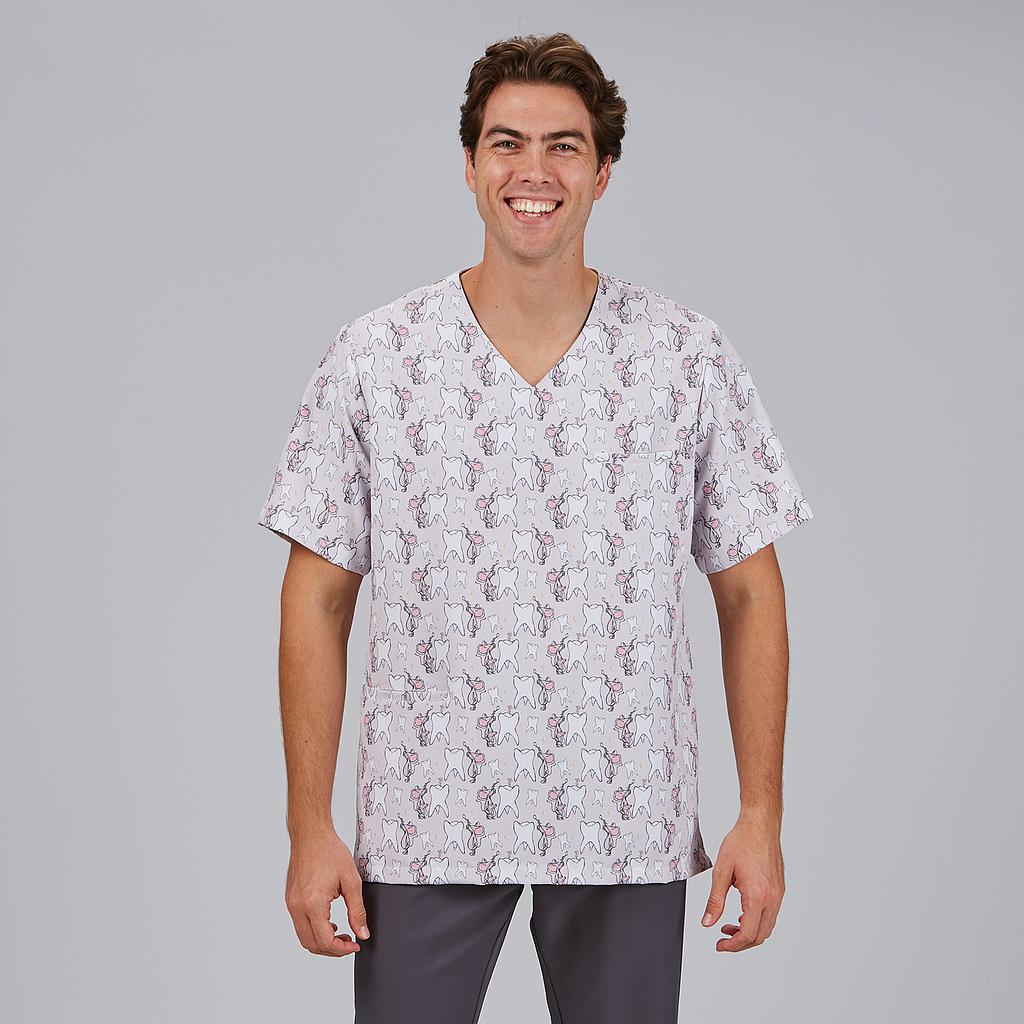 Blusa unisex manga corta estampada MIKA 600071 Garys - Imagen 16