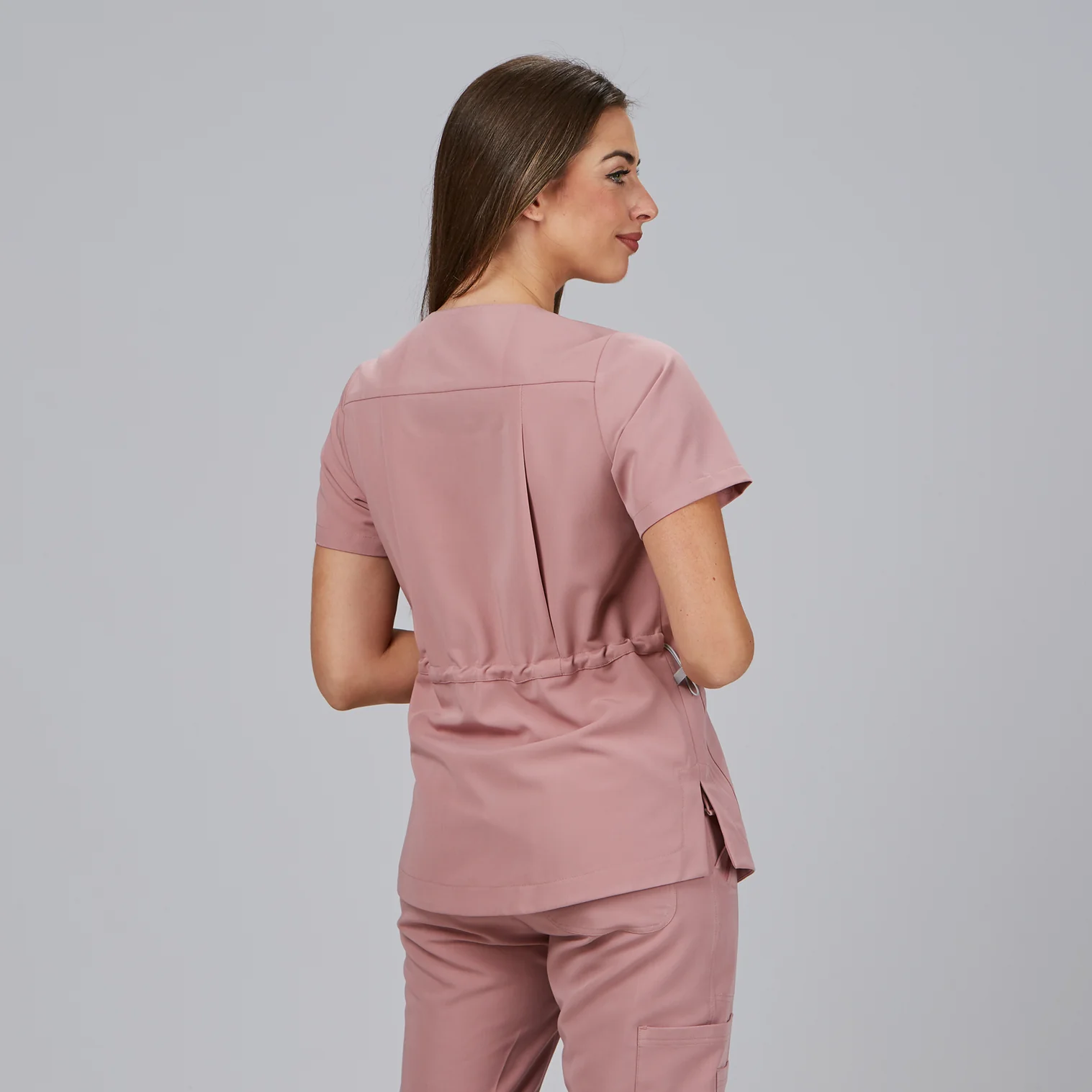BLUSA MUJER FRUNCIDO ESPALDA M/C ELIRA 600079 Garys - Imagen 2