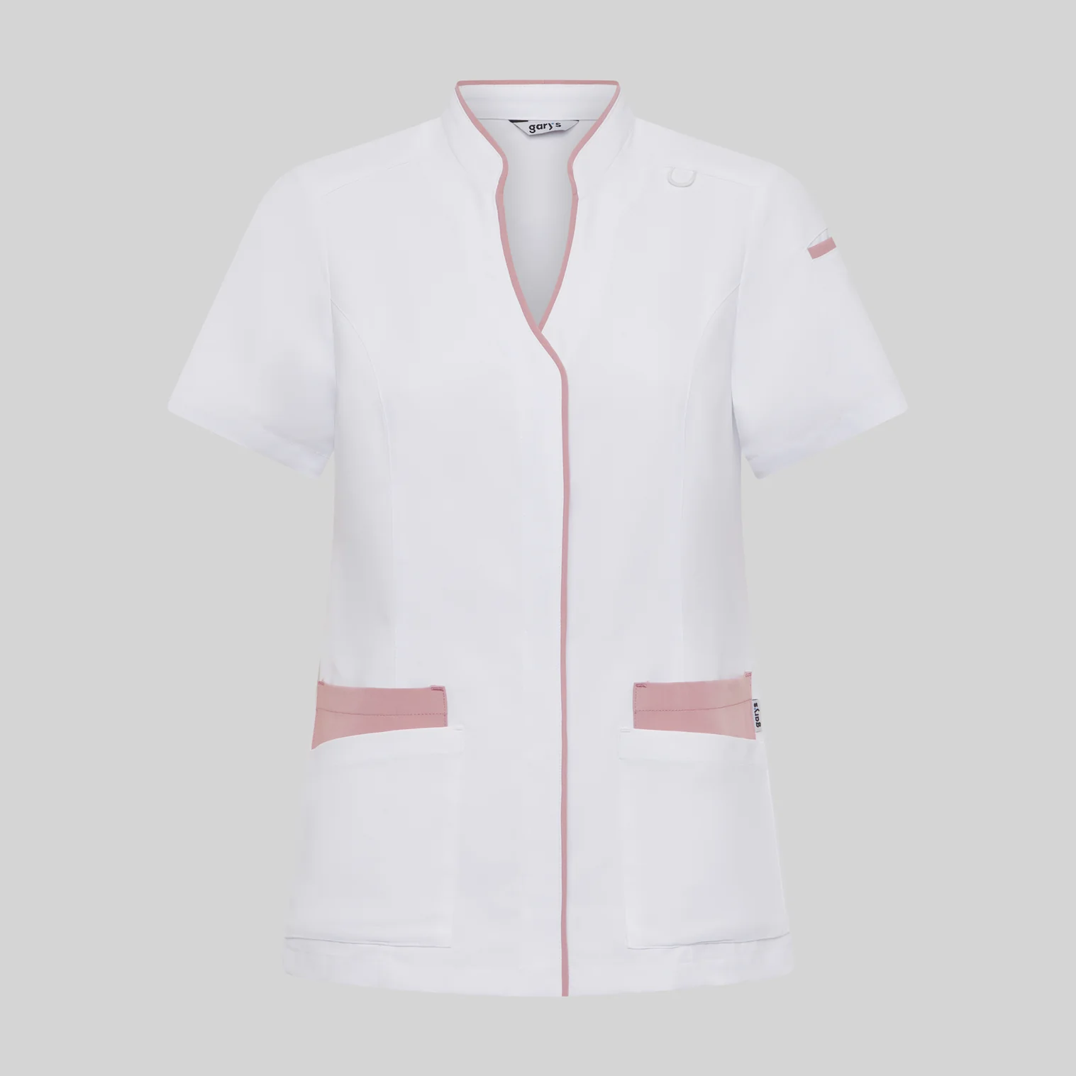 BLUSA MUJER ABIERTA CUELLO MAO M/C YLENA 600094 Garys - Imagen 5