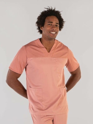 BLUSA HOMBRE IZAN PEACH 615700 GARYS - NUDE
