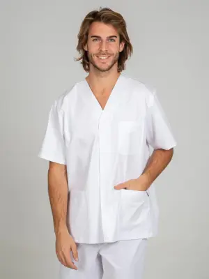 Blusa hombre cuello de pico con tejido sarga EDGAR 617900 Garys