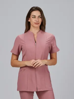 Blusa mujer cremallera completa microfibra YANIRA 662200 Garys