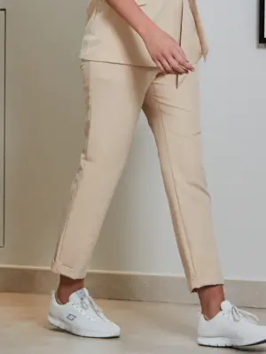 Pantalรณn mujer bielรกstico bajo vuelto 700049 Garys