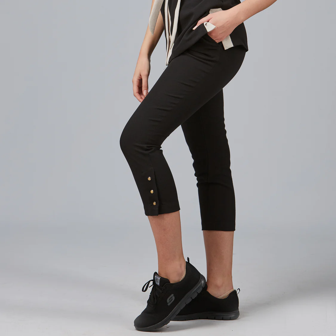 Pantalón pirata mujer X.Linen 700051 Garys - Imagen 8