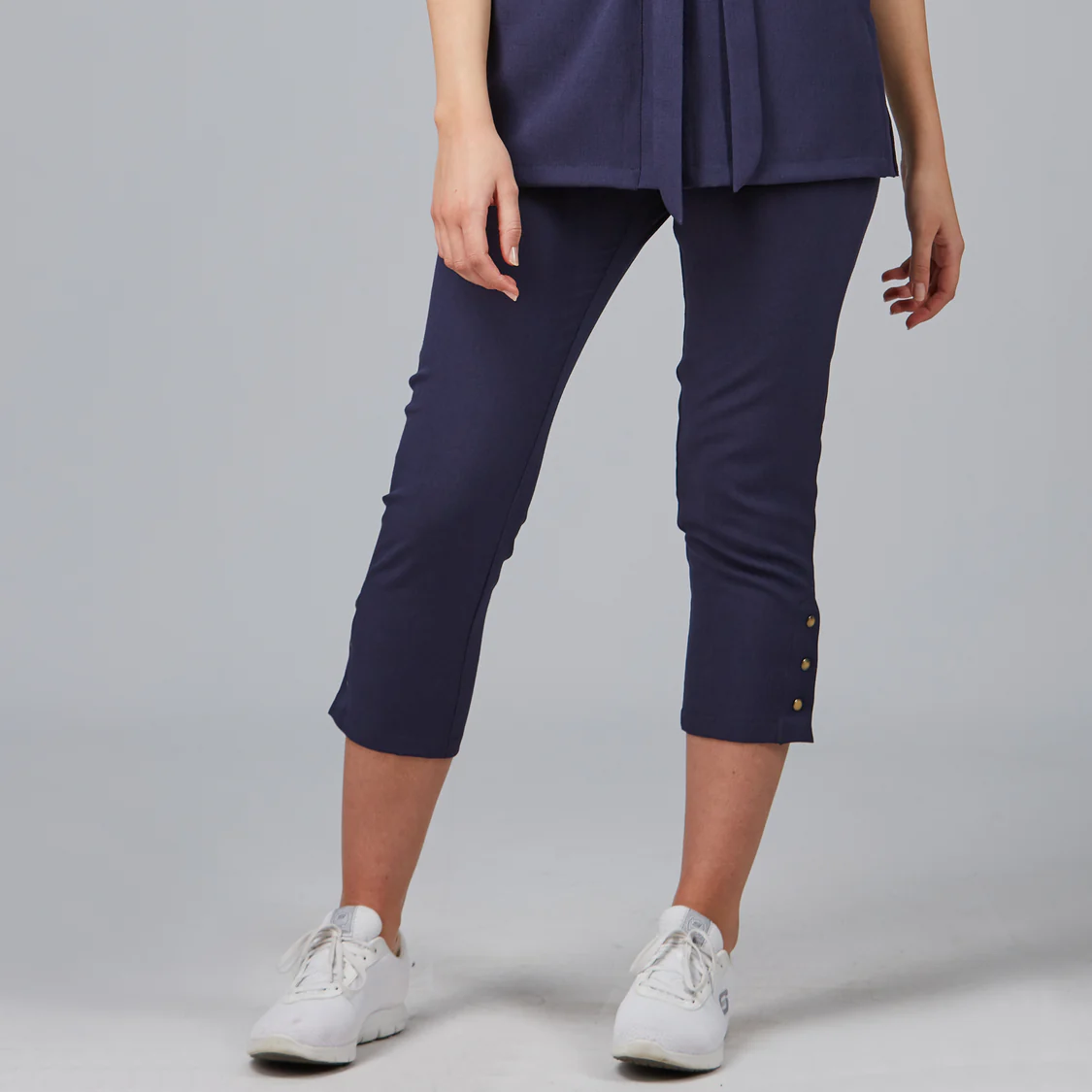 Pantalón pirata mujer X.Linen 700051 Garys - Imagen 4