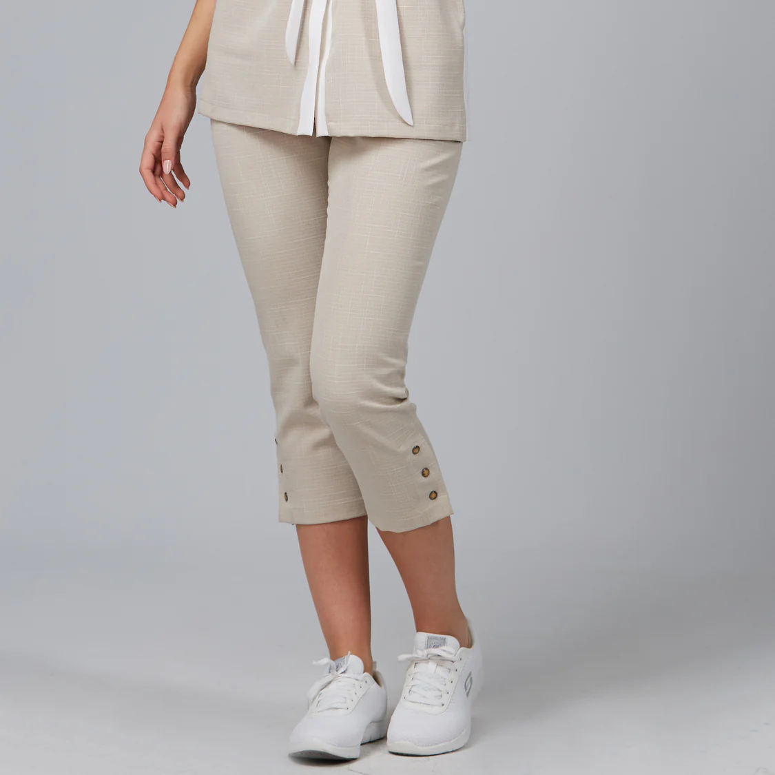 Pantalón pirata mujer X.Linen 700051 Garys