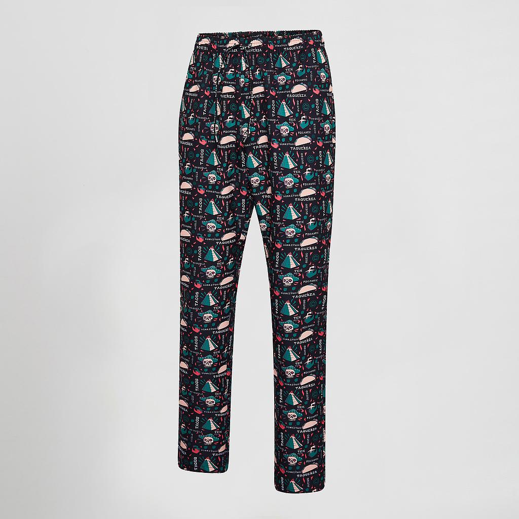 Pantalón microfibra estampado unisex 700061 Garys