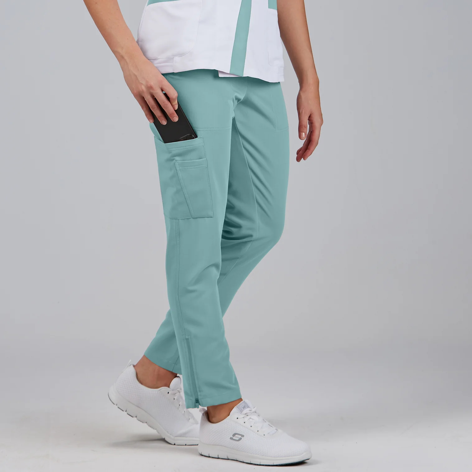 PANTALON MUJER CREMALLERA EN TOBILLO 700079 Garys