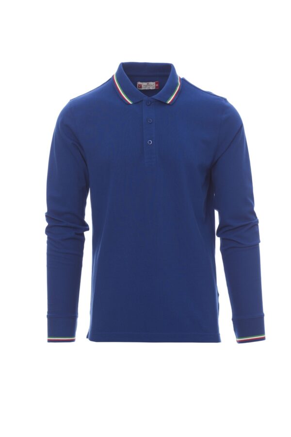 Polo de manga larga detalle en el cuello AVIAZIONE Payper
