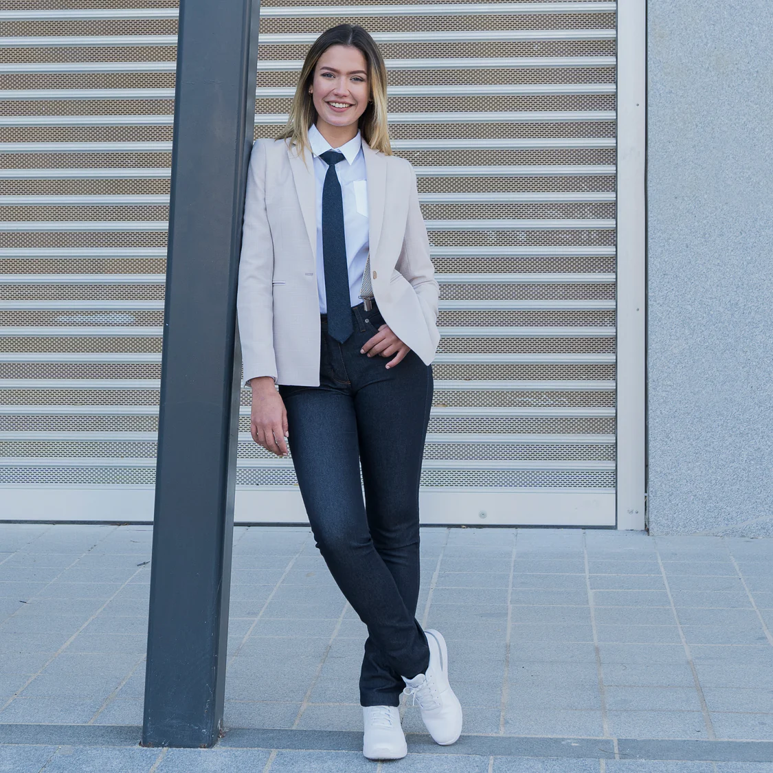 Pantalón mujer vaquero talle medio 703200 Garys