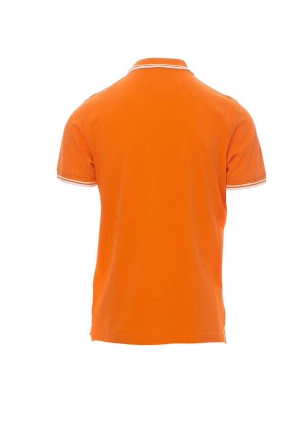 Polo de manga corta con ribete fino de contraste en cuello y mangas 100% algodón  SKIPPER Payper - Imagen 8
