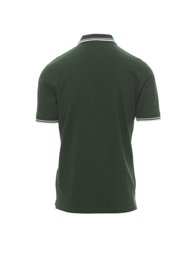Polo de manga corta con ribete fino de contraste en cuello y mangas 100% algodón  SKIPPER Payper - Imagen 16