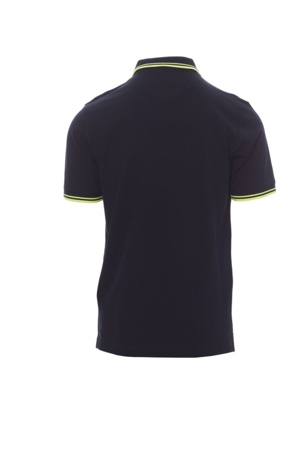 Polo de manga corta con ribete fino de contraste en cuello y mangas 100% algodón  SKIPPER Payper - Imagen 20