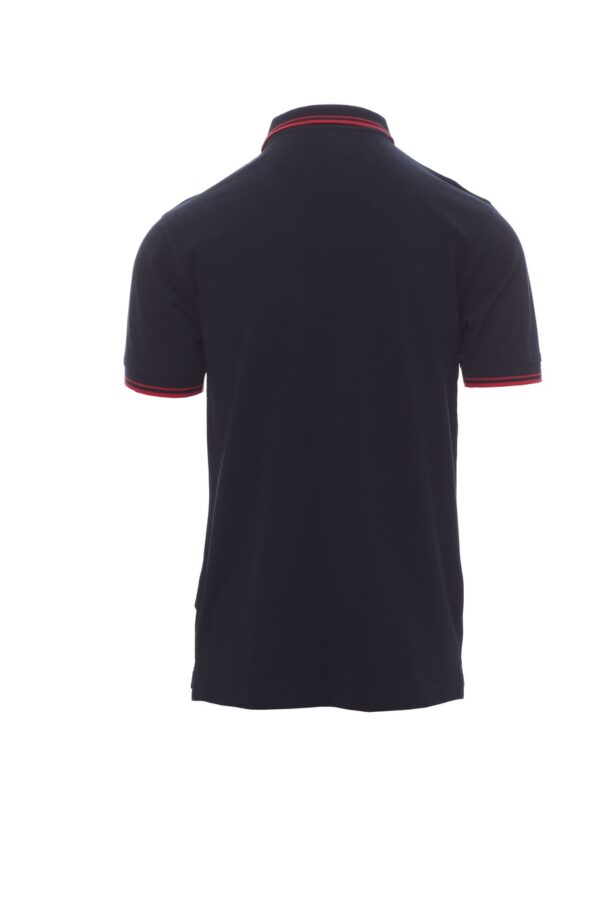 Polo de manga corta con ribete fino de contraste en cuello y mangas 100% algodón  SKIPPER Payper - Imagen 22