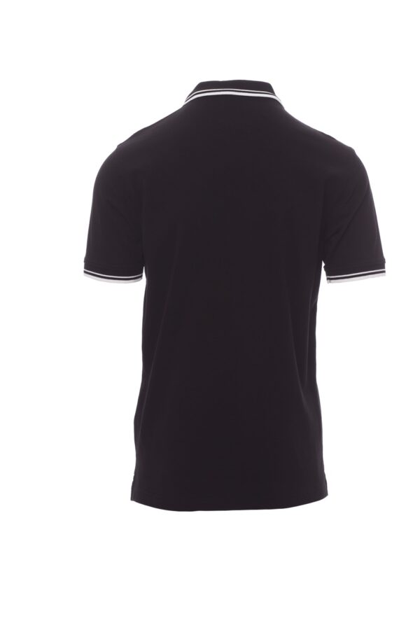 Polo de manga corta con ribete fino de contraste en cuello y mangas 100% algodón  SKIPPER Payper - Imagen 30