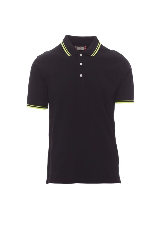 Polo de manga corta con ribete fino de contraste en cuello y mangas 100% algodón  SKIPPER Payper - Imagen 31