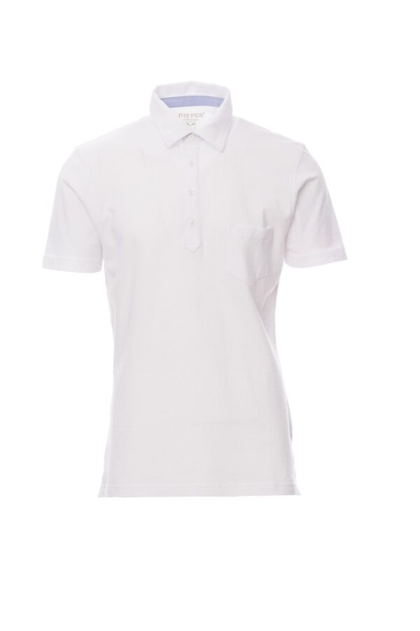 Polo de manga corta para hombre cuello piqué y botones a juego PRESTIGE Payper - Imagen 4