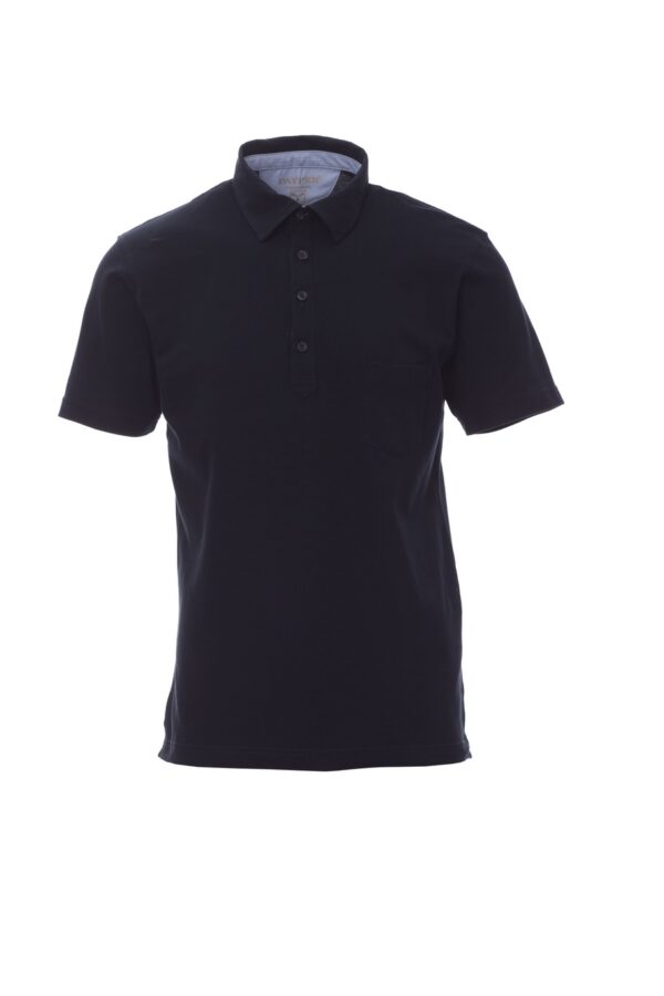 Polo de manga corta para hombre cuello piqué y botones a juego PRESTIGE Payper - Imagen 6