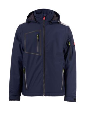 Chaqueta softshell acolchada mangas y capucha desmontable STREAM 2 EN 1 LITE PAD