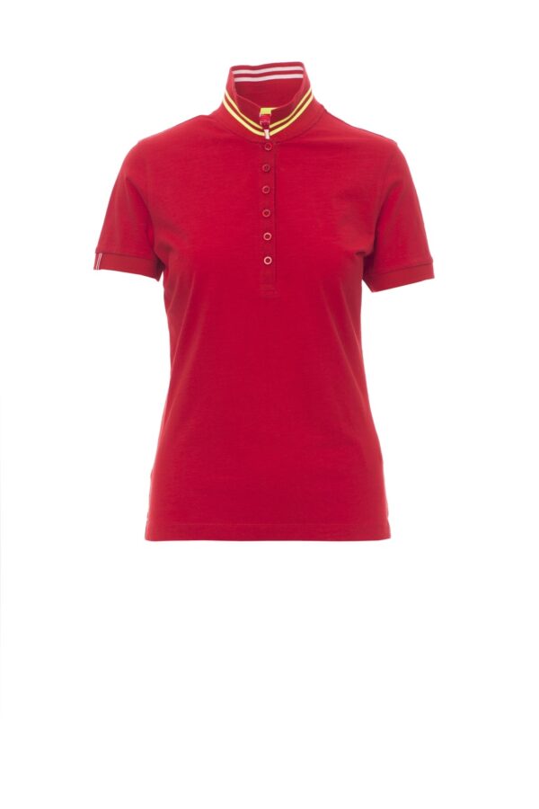 Polo de manga corta para mujer cuello con detalle a contraste NAUTIC LADY Payper