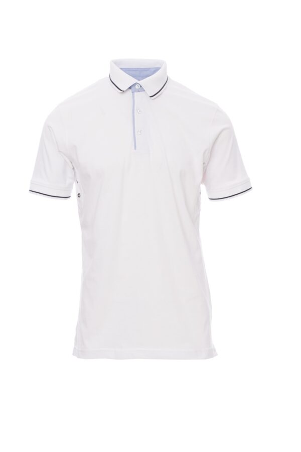 Polo de manga corta 100% algodón detalle en cuello y mangas CAMBRIDGE Payper - Imagen 3