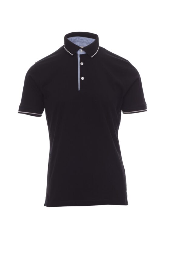 Polo de manga corta 100% algodón detalle en cuello y mangas CAMBRIDGE Payper - Imagen 9