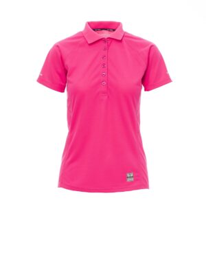 Polo técnico deportivo mujer mangas reflectantes 100% poliéster TRAINING LADY Payper