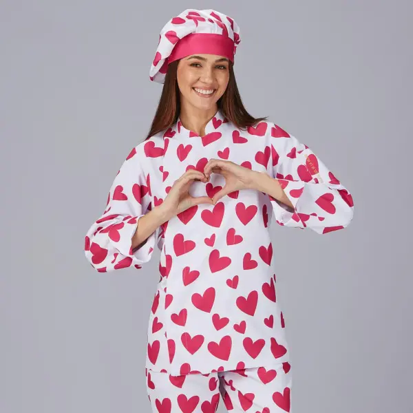 Chaqueta cocina unisex manga larga Agatha 900002 Garys