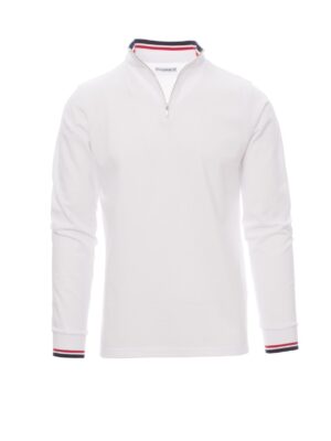 Polo de manga larga con media cremallera y cuello fino PRIVE Payper