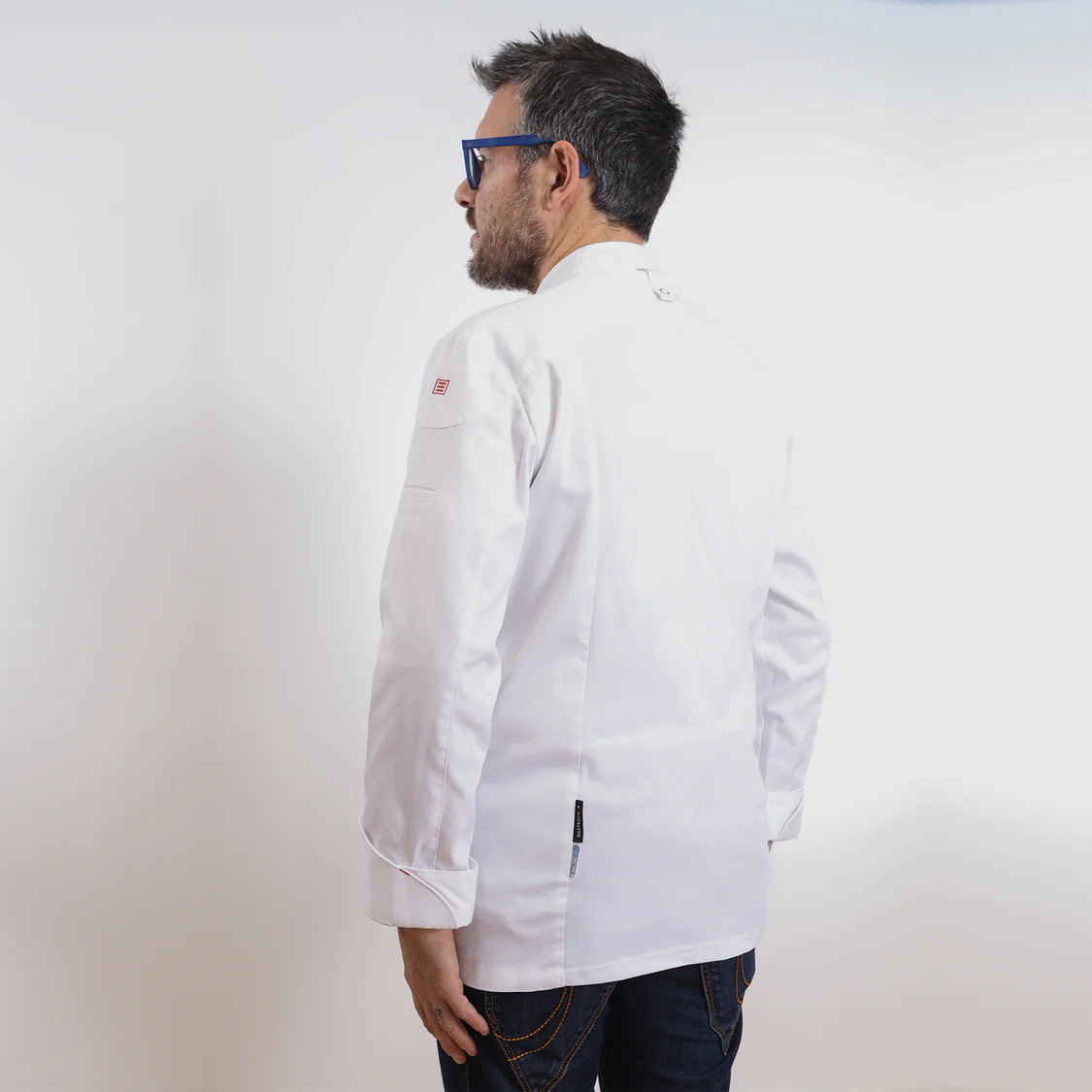 Chaqueta cocina unisex manga larga Anubis 930006 Garys - Imagen 4